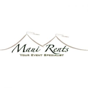 Maui Rents event and wedding rental directory in Hawaii